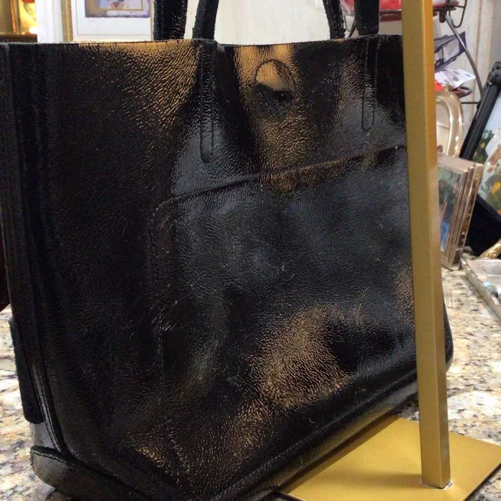 Rare Longchamp Vintage Leather Derby Horse Jockey Tote Bag Equestrian